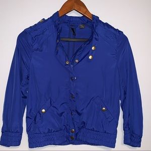 Cropped bomber jacket